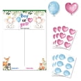 thumbnail image 1 of FELTECHELECTR 1 juego de pegatinas para revelar el género del bebé, para votar, para niño y niña, decoración para fiesta de revelación de género., 1 of 6