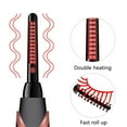thumbnail image 4 of Pestañas Postizas Racimos Pestañas Postizas Naturales Blackest Black Maybelline Clip de pestañas eléctrico femenino Clip de carga USB Clip de calentamiento de rizado Natural rápido, 4 of 6