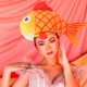 thumbnail image 4 of FUTUREORYY Gorro De Fiesta Koi Multicolor De Tela Suave Para Cosplay Y Eventos Temáticos, 4 of 8