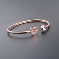 thumbnail image 3 of Rose Gold HeartBeat Jewelry Nurse HeartBeat Bracelet Cuff Bangle for Nurse Day Gift, 3 of 4