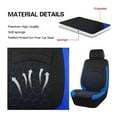 thumbnail image 4 of TIANLAIMEI Car Seat Covers, Full Set Front and Rear Back Seat Cushion Protector, Airbag Compatible, Car Accessories Universal Fit for Most Cars, 4 of 6