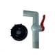 thumbnail image 4 of Scienceny Reemplazo de grifos de caño de contenedor IBC, grifo de agua de jardín doméstico, conector de Control de encendido/apagado, piezas de Materiales de construcción 90° 25mm Scienceny TO008844-03, 4 of 6