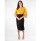 thumbnail image 5 of Blusa manga campana con cinto, 5 of 5