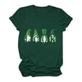 thumbnail image 1 of Wolfast T-Shirts pour Femmes Manches Courtes Mode Féminine Saint-Patrick Imprimé Col Rond Manches Courtes T-Shirt Décontracté Haut T-Shirts pour Femmes Mode, 1 of 9