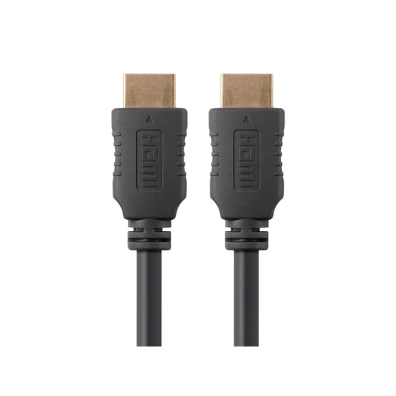 Monoprice HDMI Cable - 5 Feet - Black | High Speed, 4k@24Hz, HDR, 18Gbps, YUV 4:4:4, 28AWG, Compatible with HD TV and More - Select Series