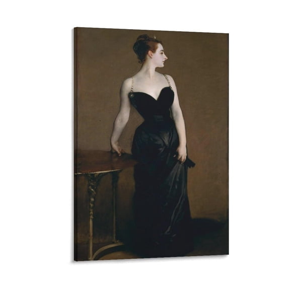 John Singer Sargent Madame X Cool Artworks Painting Wall-Art Canvas Prints Hanging Picture Home Decor Posters