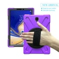 thumbnail image 2 of XYX Case for Samsung Galaxy Tab S4 10.5 inch SM-T830/SM-T835 with 360 Degree Rotating, Hand Strap, Shoulder Strap, Purple, 2 of 7