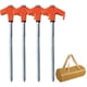 thumbnail image 3 of Estacas Atornilladas para Campaña Resistentes 25cm Senderismo 4 Uds., 3 of 8