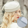 thumbnail image 4 of Polyester Mesh Fabric for DIY Bridal Veil Dress Clothing Accessories White 100cm, 4 of 6
