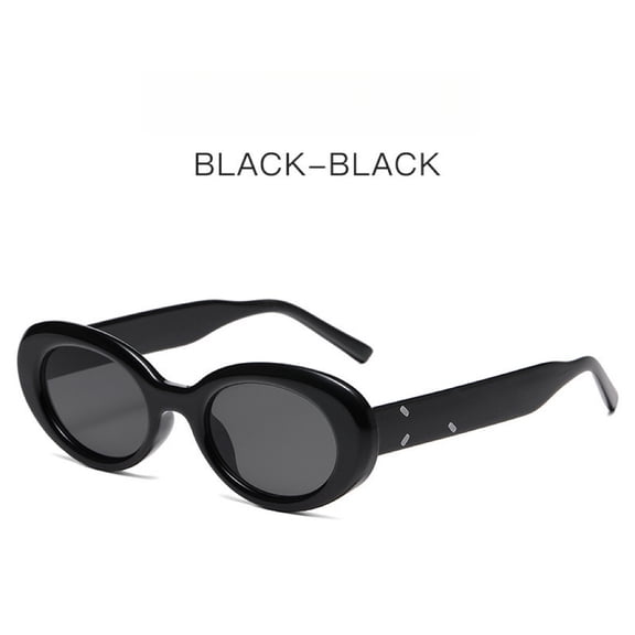 New Yimengling Cat Eye Sunglasses for Women, High-End Korean Style Trendy Glasses, Retro Sunglasses for Men, Fashionable and Versatile
