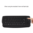 thumbnail image 3 of JOMAA Wireless Trackball Keyboard 2.4G Mini Keyboard Music Ergonomic Keyboard with trackball and Scroll Wheel, 3 of 7