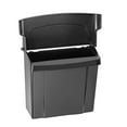 thumbnail image 2 of Alpine Industries Réceptacle de Serviette Hygiénique en Plastique Durable Noir 2 Pack, 2 of 11
