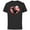Black, variant on Marvel Black Panther King Queen Valentine's Day - Short Sleeve Cotton T-Shirt for Adults - Customized-Black