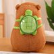 thumbnail image 4 of Lindo juguete de peluche Capybara, animales de peluche, mochila de tortuga Kapibala, muñeca suave, juguetes para niños, regalo de cumpleaños y Navidad, 4 of 6