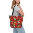 thumbnail image 7 of Bingfone X-Mas And New Year Women Shoulder Tote Bags Casual Bag Ladies Shopping Handbag, 7 of 7