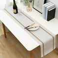 thumbnail image 3 of Table Runner Waterproof Anti-scratch Anti-dirty Anti-oil Cuttable Table Decoration PVC Dinning Room Table Runner Home Decoration, 3 of 4