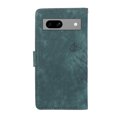 thumbnail image 6 of Allytech Wallet Flip Case for Google Pixel 8a with Stylish Orchid Butterflies Embossed Pattern, Premium PU Leather Kickstand Magnetic Clasp Shockproof Case with Card Holder & Wrist Strap, Green, 6 of 7