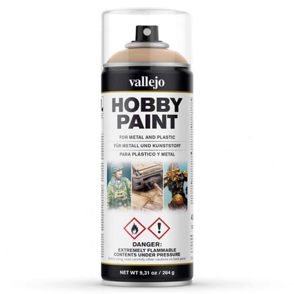 Acrylicos Vallejo VJP28013 400 ml Spray Paint - Bonewhite