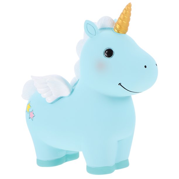 Unicorn Piggy Bank for Girls Child Resin Money Bank Birthday Awesome
