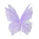 thumbnail image 3 of Decoración de mariposas artificial 3D Arte Arte de novedad Fotografía de artesanía de fiesta para el dormitorio Celebraciones de inauguración Banquete Púrpura claro, 3 of 8