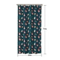 thumbnail image 5 of Dark Blue Christmas Gnome and Gift Pattern Shower Curtain 36"x72" ,Bathroom Decorative Shower Curtains Set with 12 Hooks,Modern Waterproof Washable Shower Curtain, 5 of 6