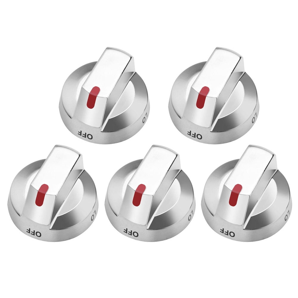 iFJF 5Pcs DG64-00473A Burner Control Cooktop Stove Oven Knobs Compatible with Range Oven Gas Stove Knob NX58F5700WS NX58H5600SS NX58H5650WS