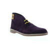 Clarks Bushacre 2 Mens Purple Suede Lace Up Desert Boots Shoes