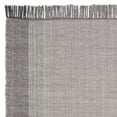 thumbnail image 4 of SAFAVIEH Montauk Sharlene Solid Striped Cotton Area Rug, Green/Grey, 3' x 5', 4 of 6