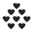 thumbnail image 1 of 10pcs Mini Coeur en Forme de Message en Bois Tableaux Noirs avec Photo / Note/papier Clips Chevilles, 1 of 8