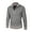 Khaki, variant on fartey Mens Sweater Knit Stand Collar Woolen Print Top Long Sleeve Slim Fall and Winter Warm Quarter Zip Pullover Sweater