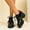 #0094-Black, variant on Womens Loafers Comfortable Platform Penny Loafer Chunky Heel Business Casual Dress Shoes Fashion Patent Leather Women's Loafers & Slip-ons All Seasons Gift