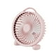 thumbnail image 5 of Ventilador de escritorio portátil, ligero y moderno, con asa, versátil, para mesa. Rosa, 5 of 9