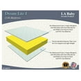 thumbnail image 2 of LA Baby Deluxe Orthopedic Natural Air Flow Waterproof Crib & Toddler Mattress, A, 2 of 4