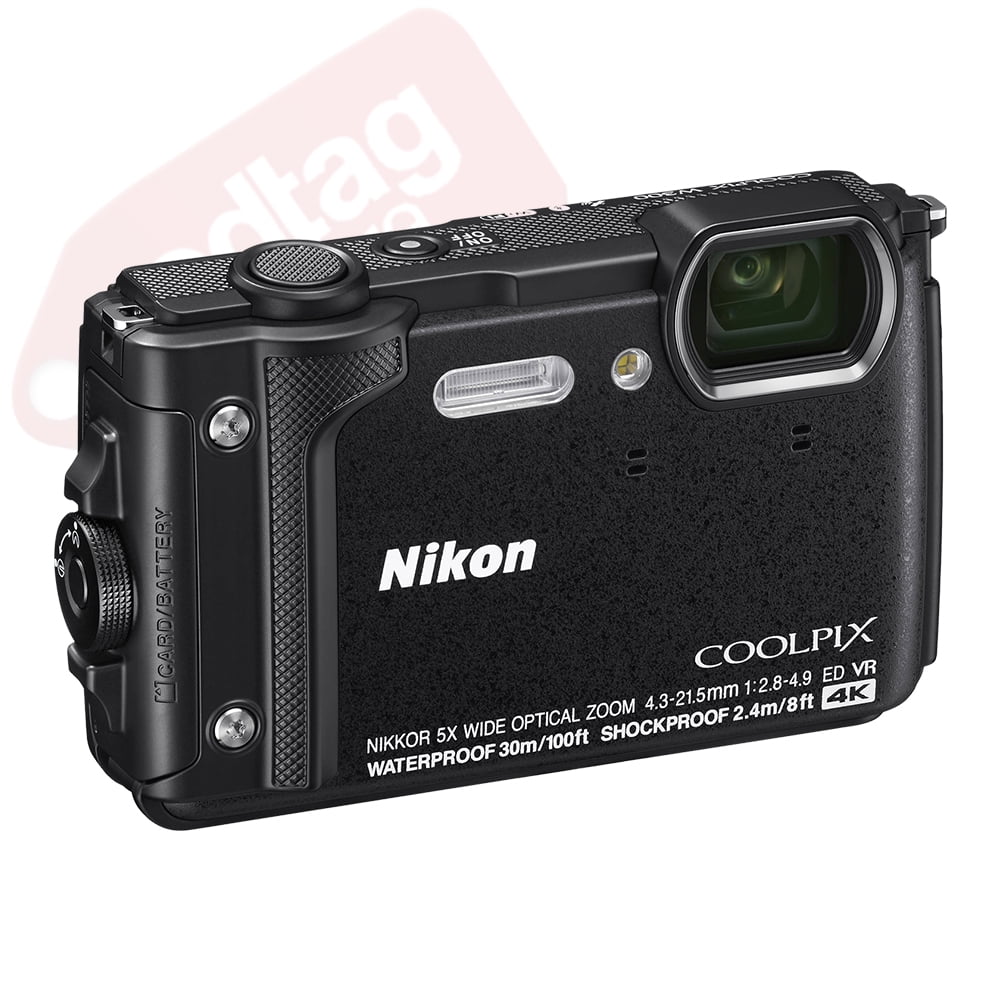 ※グッティ！Nikon COOLPIX W300 16MP Nikon Coolpix W300 16MP Waterproof Digital Camera Black - Walmart.com
