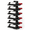 Black-1 Pack (6 Bottles), variant on 3-set 6 Tier Wall Mount Wine Rack Mounted Bottle Racks For Display And Storhanging Holder Living Room Kitchen Bar Cellar Rustic B