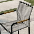thumbnail image 7 of Modway Serenity Aluminum Outdoor Patio Armchairs in Light Gray (Set of 2), 7 of 7