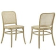 thumbnail image 2 of Modway Winona Wood Dining Side Chair Set of 2 in Gray, 2 of 10