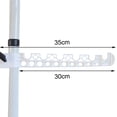 thumbnail image 5 of Adjustable 4-Tier Vertical Plant Stand with 6.3" ABS Plastic Trays – Rust-Resistant Steel Frame, Space-Saving Corner Storage for Home & Garden, 5 of 10