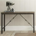 thumbnail image 2 of Bowery Hill Industrial Console Table in Antique Tobacco, 2 of 2