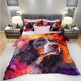 thumbnail image 3 of 3 Pieces Duvet Cover Set Field Spaniel Dog 3D Print Bedding 1 Duvet Cover 2 Pillowcases Natural Animals Comforter Sets Soft Breathable for Boys Girls Children aC8DHC, 3 of 5