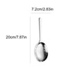 thumbnail image 2 of mtvxesu Soup Ladle Stainless Steel Table Spoon Stainless Steel High-Color Value Dinner Sharing Spoon Spoon Spoon Household Leakage Tableware Spoon up to 65% Off, 2 of 7