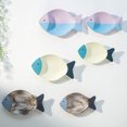 thumbnail image 4 of Wood Fish Hanging Ornament Wooden Fish Wall Art Decor for Beach Theme Fish Sculpture, 4 of 8