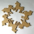 thumbnail image 2 of 6PCS Wood Embellishment Cute Animal Shape Wood Slice Wood Cutout for DIY Crafts, 2 of 10