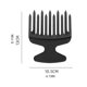 thumbnail image 4 of Peine de púas anchas para cabello afro, ideal para desenredar y dar volumen a las raíces del cabello rizado natural., 4 of 5