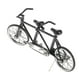 thumbnail image 4 of Bicicleta de aleación a escala 1:16, miniatura para manualidades de escritorio, decoración del hogar para regalos. Negro completo, 4 of 7
