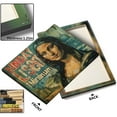 thumbnail image 3 of P&L Art Vintage Graffiti Mona Lisa Framed Canvas Wall Art- Quirky Retro-Style Home Decor for Living Room, Bedroom & More - Unique Statement Gift, 3 of 8