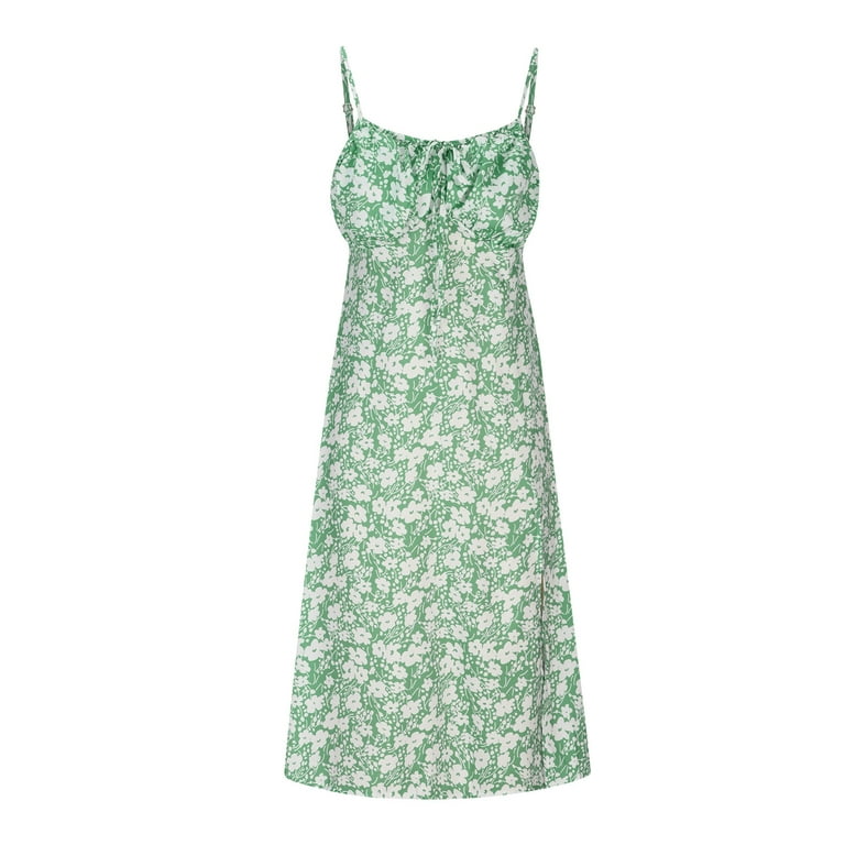 Aueoeo Vacation Dresses for Women, Womens Summer Casual Floral 