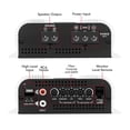 thumbnail image 2 of Amplificador Monobloque Taramps Negro 400W RMS para Subwoofer Coche, 2 of 9