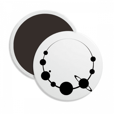 

Planets Around Bracelet Art Deco Fashion Round Ceracs Fridge Magnet Keepsake Decoration