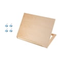 thumbnail image 2 of Caballete de mesa Caballete de pintura Caballete plegable Receta Estudiantes de arte Dibujo Material de arte 1 juego, 2 of 9